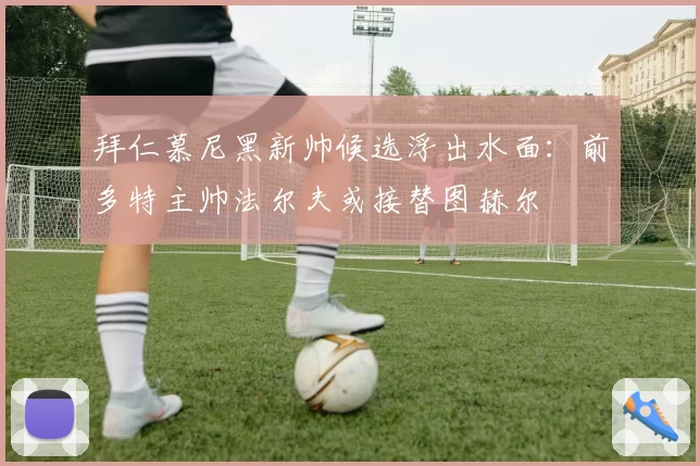 拜仁慕尼黑新帅候选浮出水面：前多特主帅法尔夫或接替图赫尔